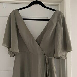 Jenny Yoo Ari Bridesmaid Dress 4 - Sage